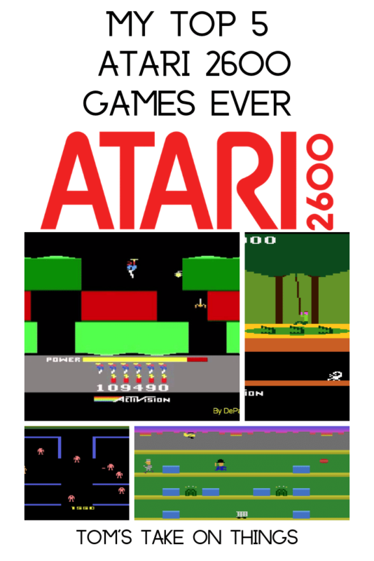 My Top 5 Atari 2600 Games Ever