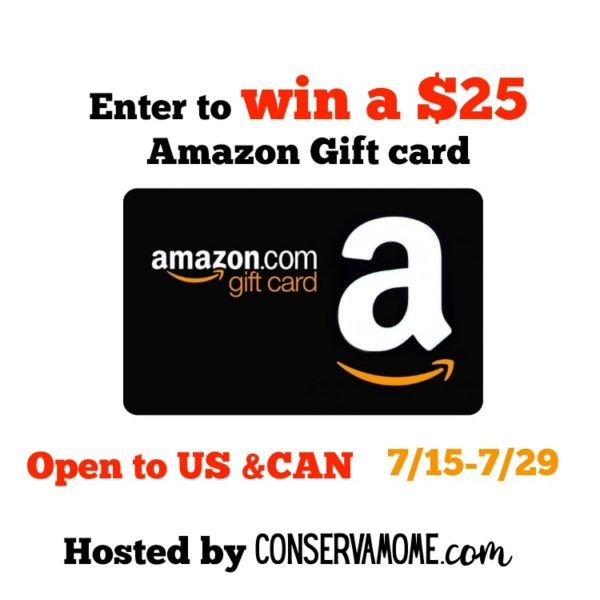 Tom`s Take On Things is happy to help promote this giveaway from another blogger for a chance to win a $25 Amazon Gift Card. Good Luck. Ends 7/29