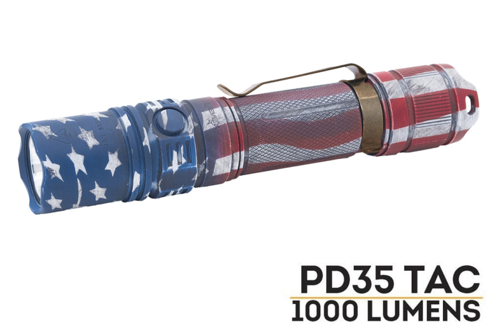 Being Patriotic with this Tactical Flashlight