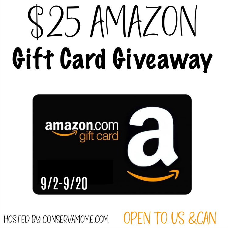 $25 Amazon Gift Card Giveaway