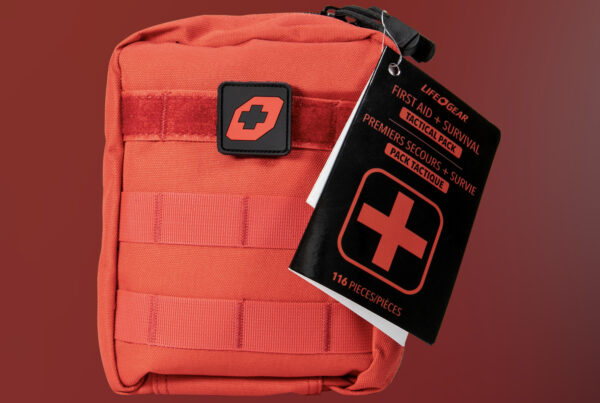 First Aid and Survival pack from Life+Gear has the essentials you need