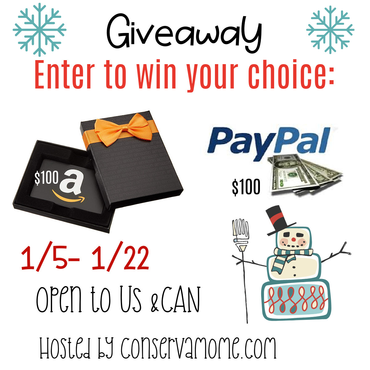  100 Amazon Gift Card Or Paypal Giveaway Ends 1 22 Tom s Take On Things